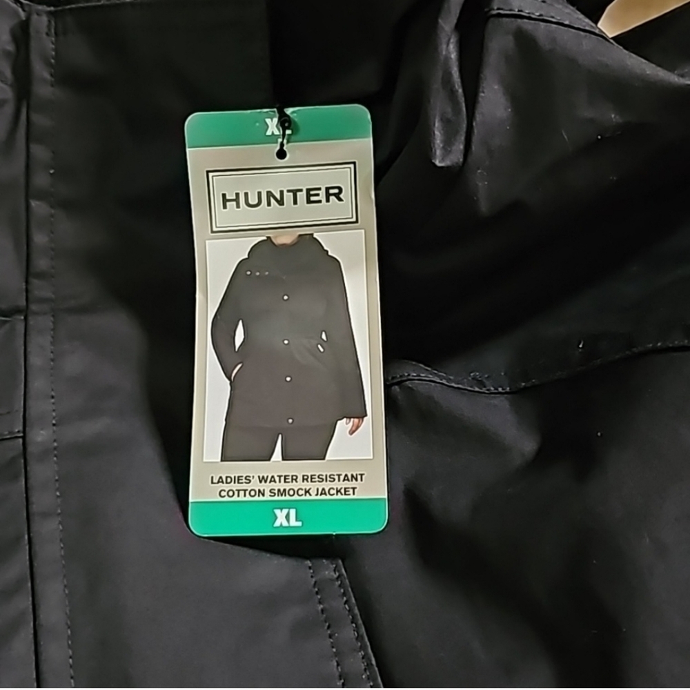 Hunter Ladies' water resistant cotton smock jacket nwt - Picture 4 of 5